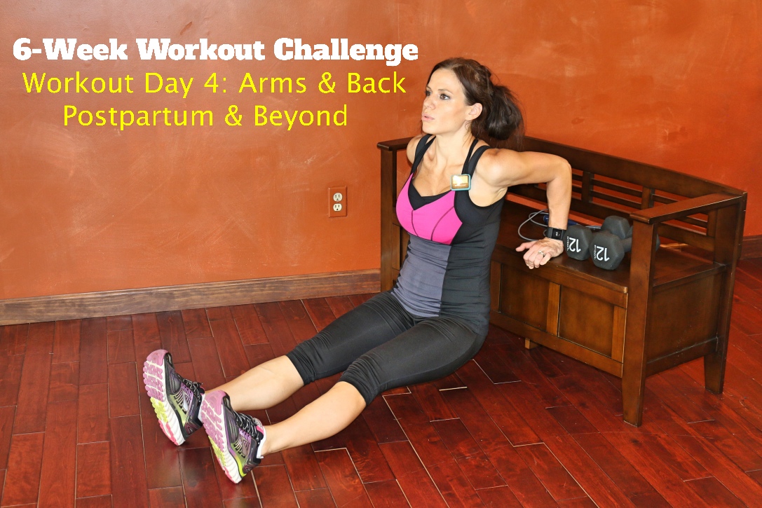 Postpartum & Beyond Week 1, Day 4 Arms & Back Workout Bender Fitness