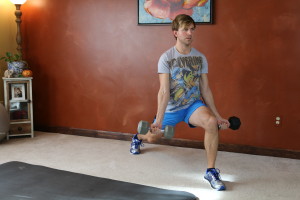 Lunge Curl & Press: Part 3