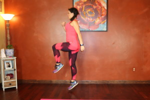 Reverse Lunge Hop: Part 2