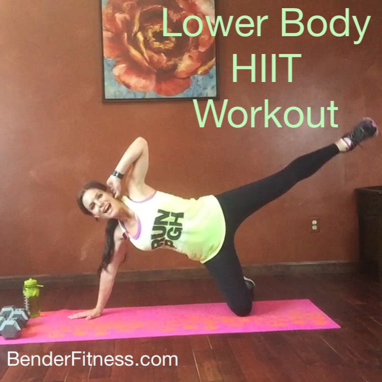 12-Minute Lower Body HIIT Workout – Bender Fitness