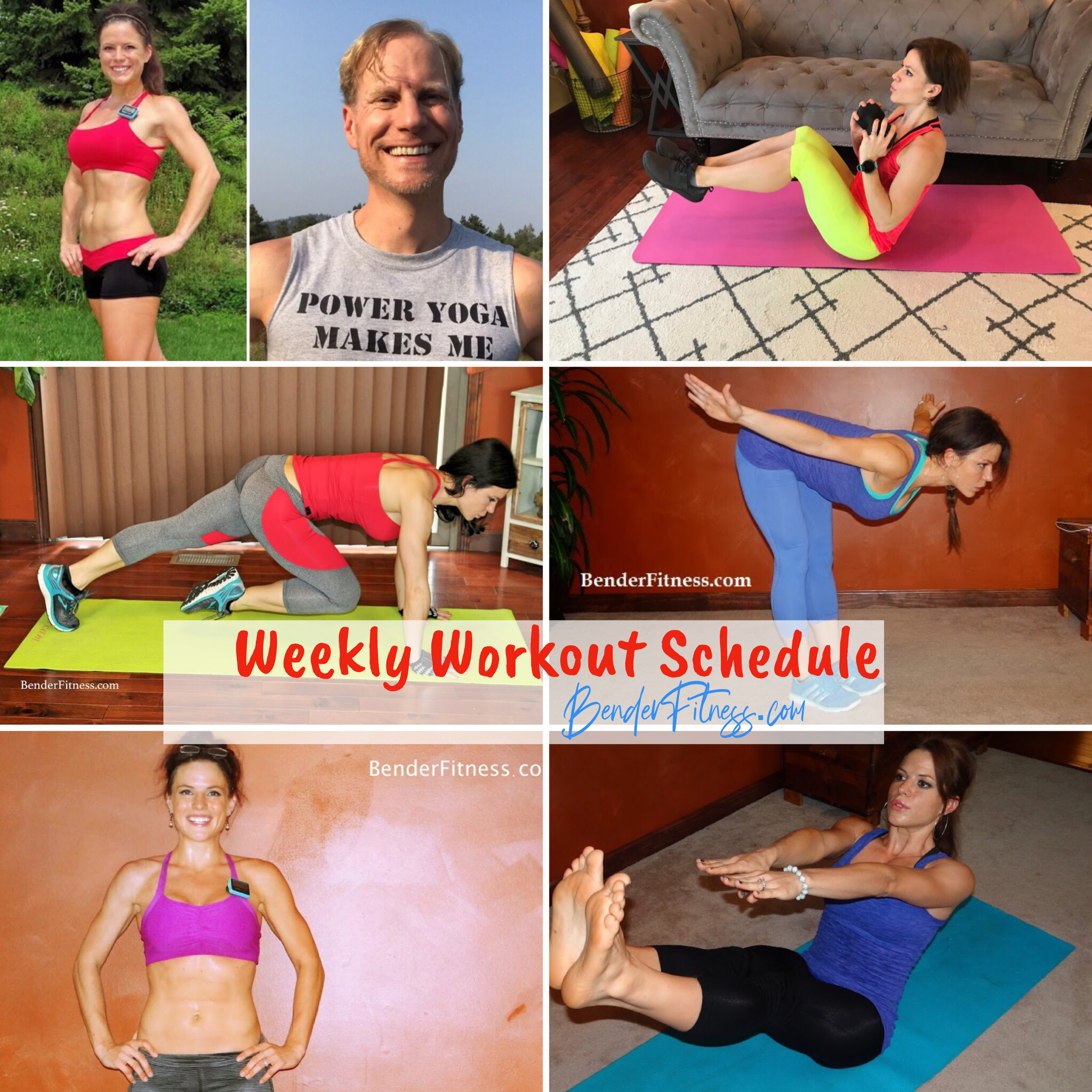 Weekly Workout Schedule: #BFBodyFit Week 29 | Bender Fitness