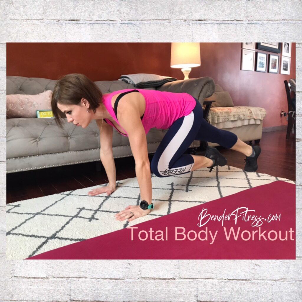 No equipment total body workout tabata training