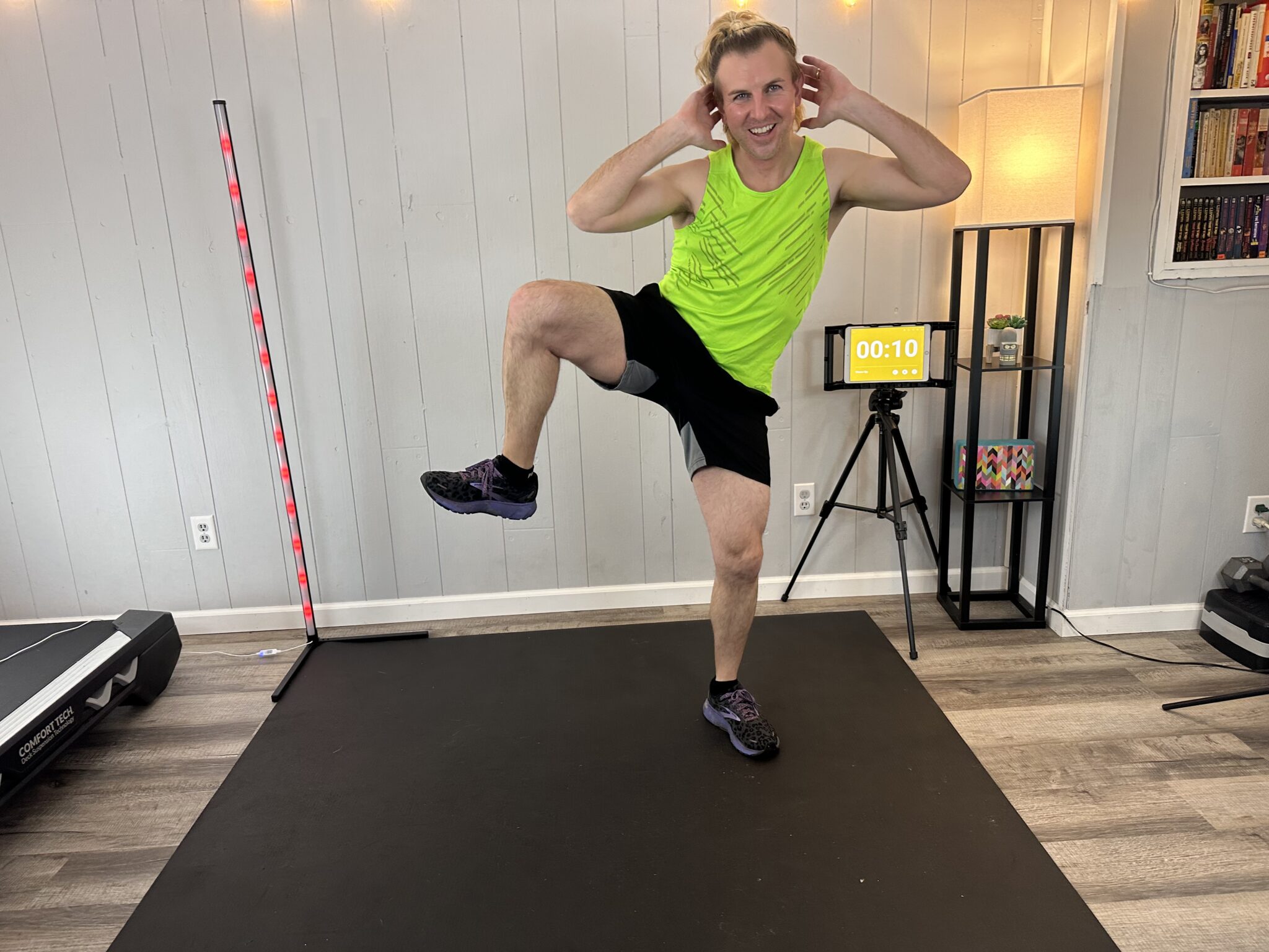 10 Minute Cardio Burn Hiit Home Workout No Equipment Exercise