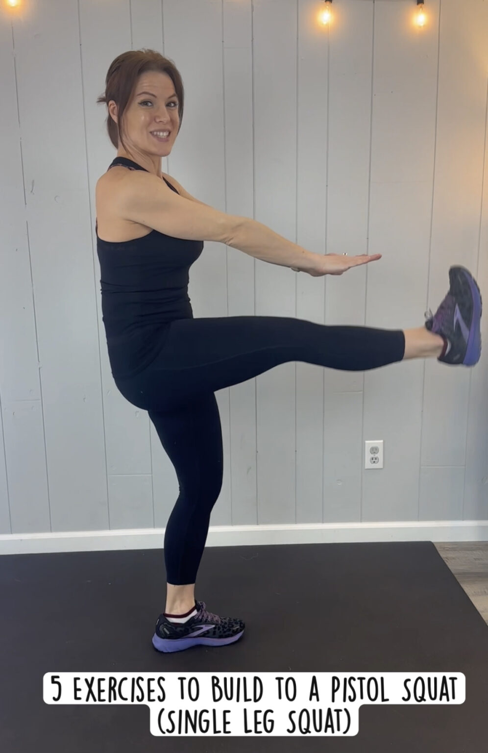 How To: Pistol Squat – 5 Exercises to Build to a Pistol Squat – with ...