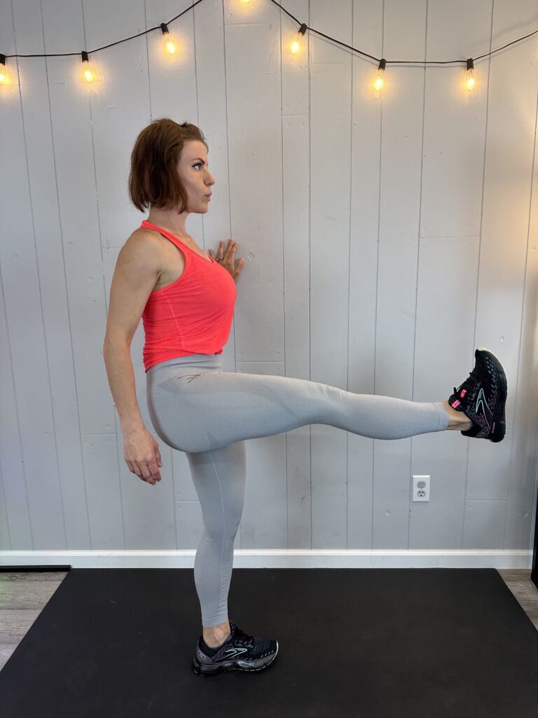 Forward Backward Heel Press Lower Body Exercise Demonstration