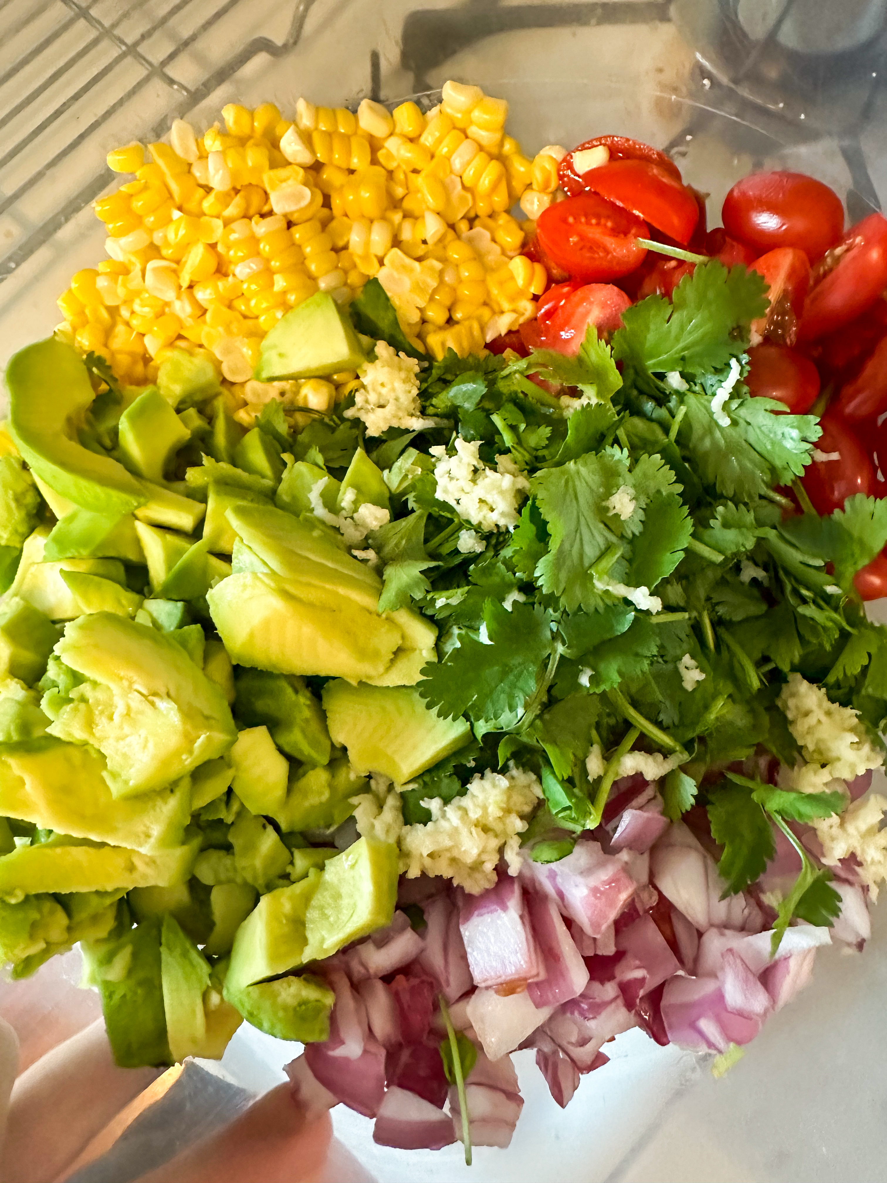 Avocado Corn Tomato Salad Recipe