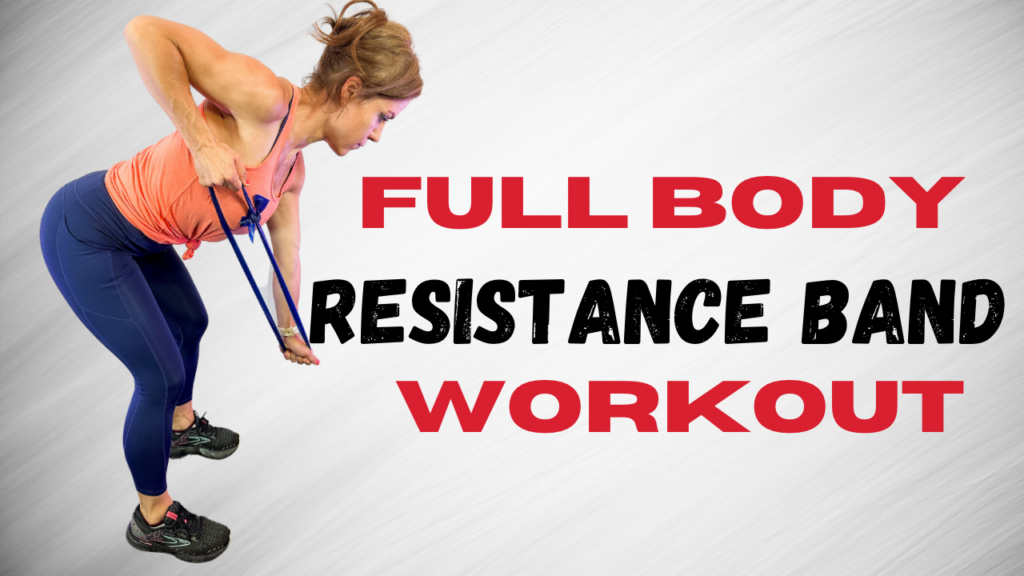 Full Body Resistance Band Workout. Low Impact, Full Body Exercise Routine.